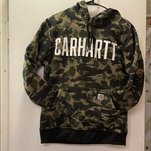 Carhartt Green Camo Pullover